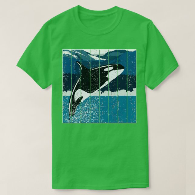 T-shirt Orca Killer Whale 11 (Design devant)