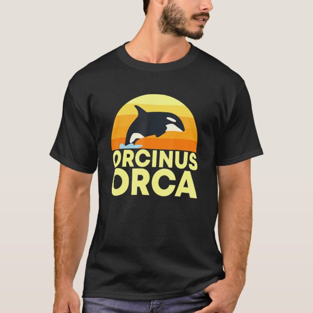 T-shirt Orca Killer Whale Dolphin (Devant)