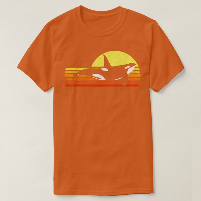 T-shirt Orca Killer Whale Dolphin (Design devant)