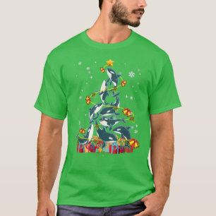 T-shirt Orca Killer Whale Ornament Arbre de Noël 141