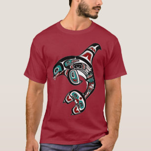 T-shirt Orca Killer Whale Pacifique Nord-Ouest Alaska