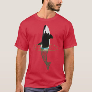 T-shirt Orca Killer Whale Sea Panda Portal Espace futurist