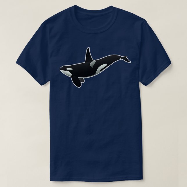 T-shirt Orca Killer Whale Sea Panda Sauvez Le 1 (Design devant)