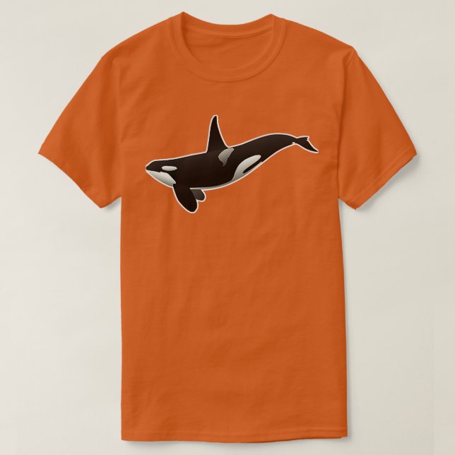 T-shirt Orca Killer Whale Sea Panda Sauvez Les 2 (Design devant)