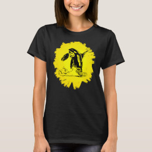 T-shirt Orca Motif Baleine Océan Predator Animaux Orques