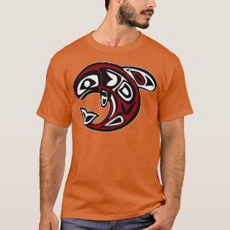 T-shirt Orca Northwest Coast Autochtone Américain Totiller