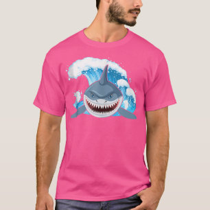 T-shirt Orca Plush Shark Tee Shark Tee Women Shark Mouth 6
