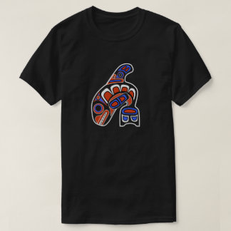 T-shirt Orca Whale Alaska Haida Tribal Art Amérindien