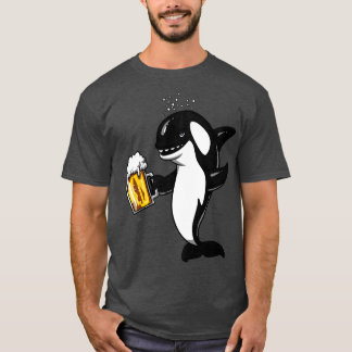 T-shirt Orca Whale Beer Party