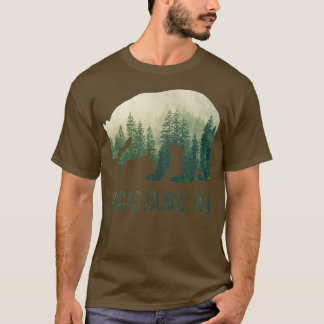 T-shirt Orcas Island Bear PNW Washington Pacific Northwest
