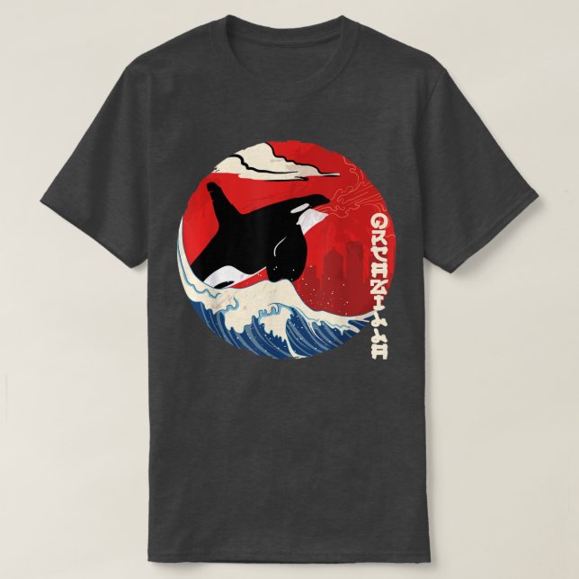 T-shirt Orcazilla  (Design devant)