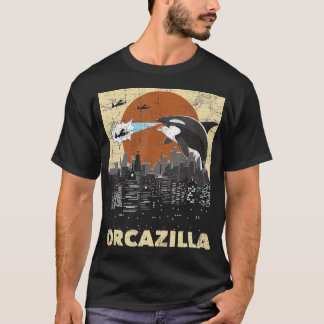 T-shirt Orcazilla - Baleine Lover Océan Biologiste marine 