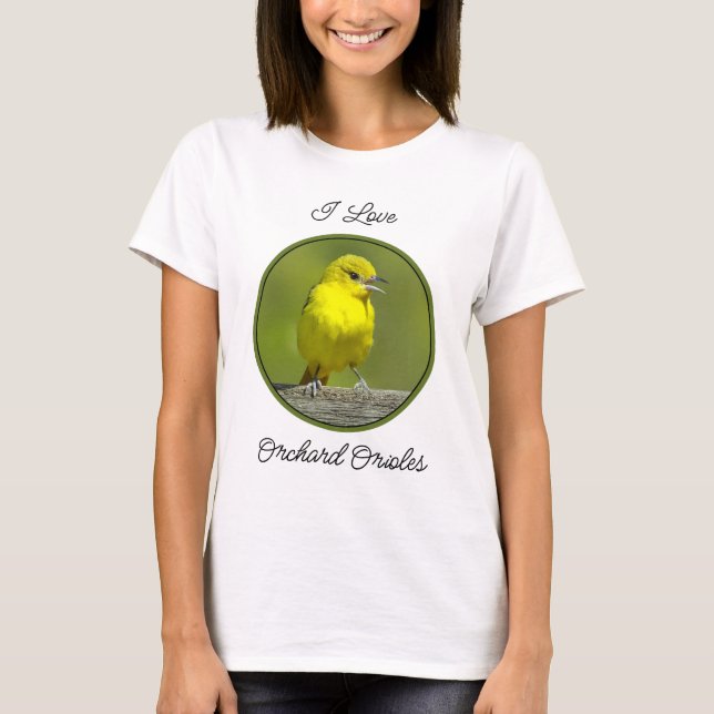 T-shirt Orchard Oriole - Photo originale (Devant)