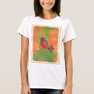 T-shirt Orchard Oriole Songbird Peinture Oiseau original