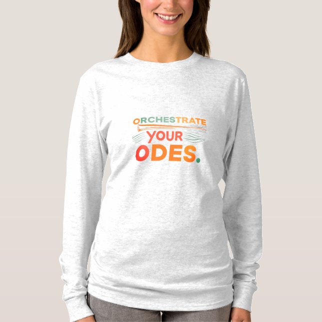 T-shirt Orchestez vos odes. (Devant)