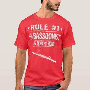 T-shirt Orchestre Bassooniste Musique Basson