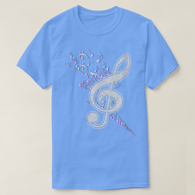 T-shirt Orchestre de femmes musiciennes Compose Musique Cl (Design devant)