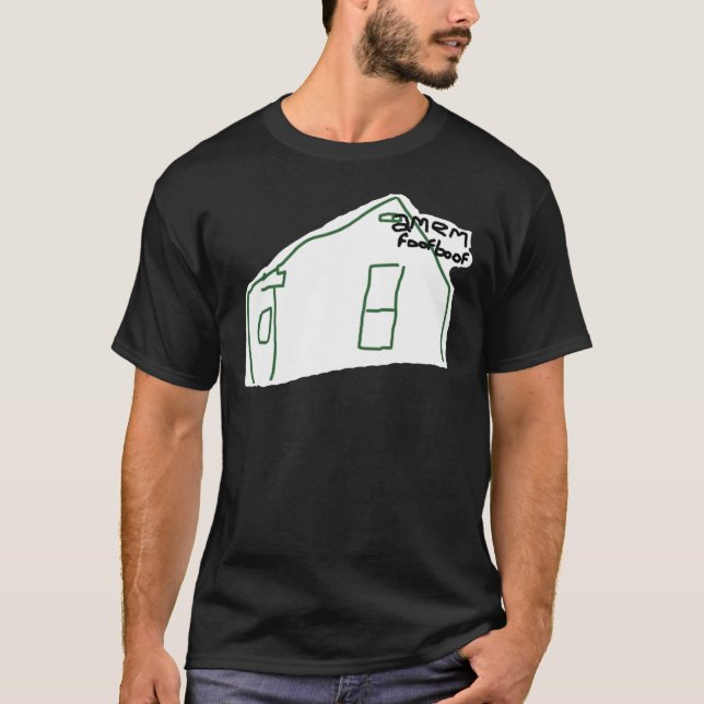 T-shirt orchestre de football américain parodie (amem foof (Devant)