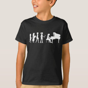 T-shirt Orchestre de musique de l'évolution du pianiste P