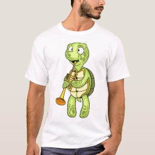 T-shirt Orchestre de musique pour enfants Joueur de trompe