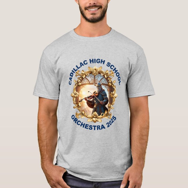 T-shirt Orchestre du lycée de Cadillac 2025 (Devant)