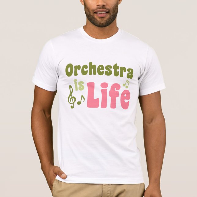 T-shirt Orchestre est la vie (Devant)