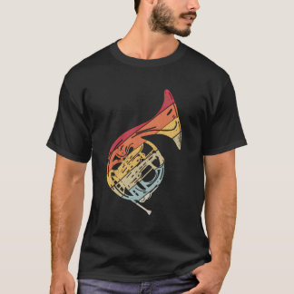 T-shirt Orchestre musicien vintage de la Corne rétro
