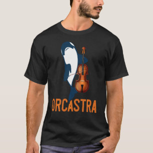 T-shirt Orchestre Pun Orca Whale Swea