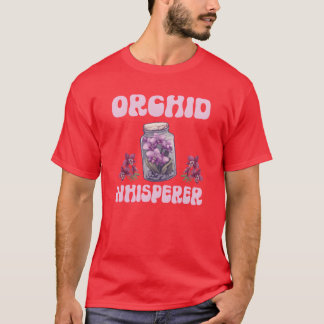 T-shirt Orchid Whisperer Plante Ami Orchidées ami