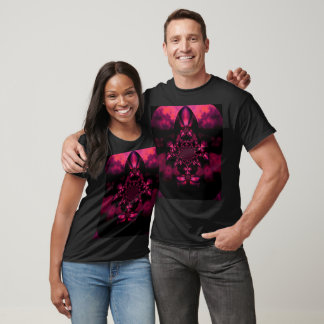 T-shirt Orchidée de feu 2 Graphique floral bohème