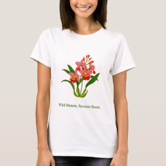 T-shirt Orchidée sauvage