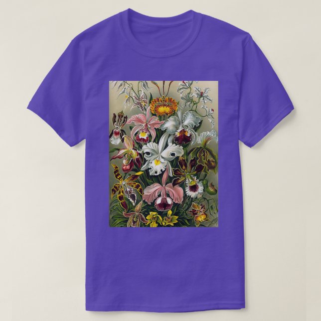 T-shirt Orchidées 1 (Design devant)
