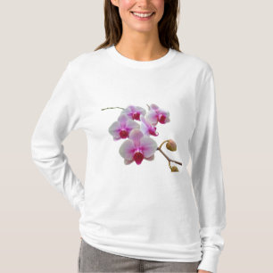 T-shirt Orchidées de mite roses - Phalaenopsis