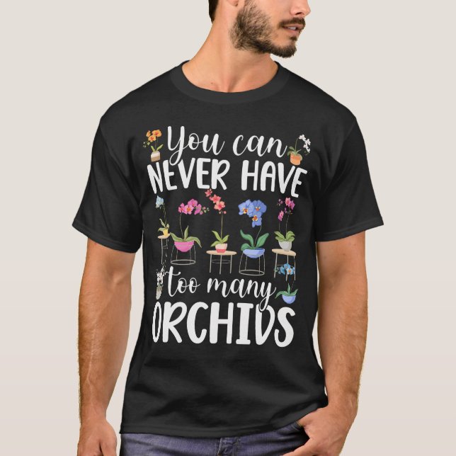 T-shirt Orchidées Drôle Orchidée Fleur Chuchoteur d'orchid (Devant)