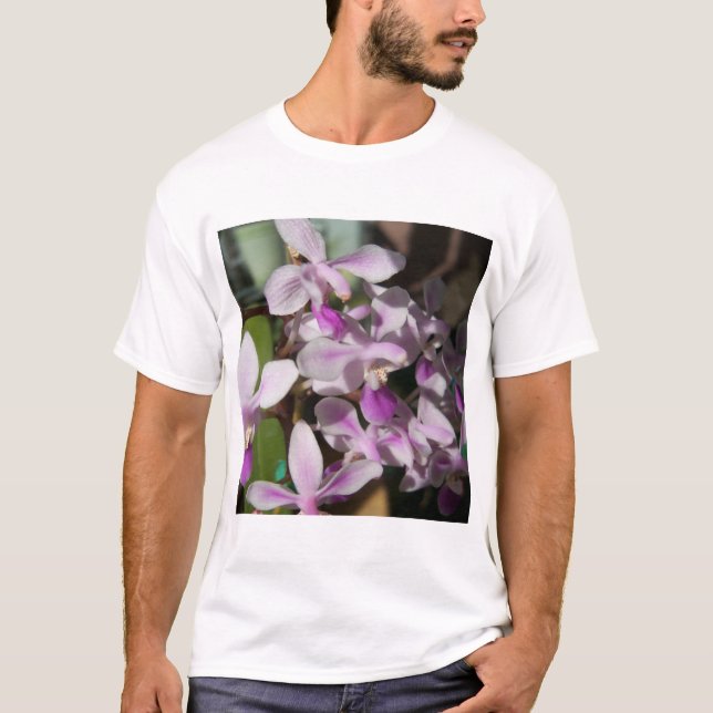 T-shirt orchidées miniatures (Devant)