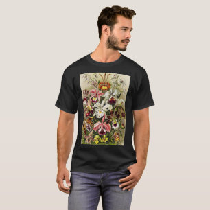 T-shirt Orchidées, Orchidée Denusblumen Ernst Haeckel