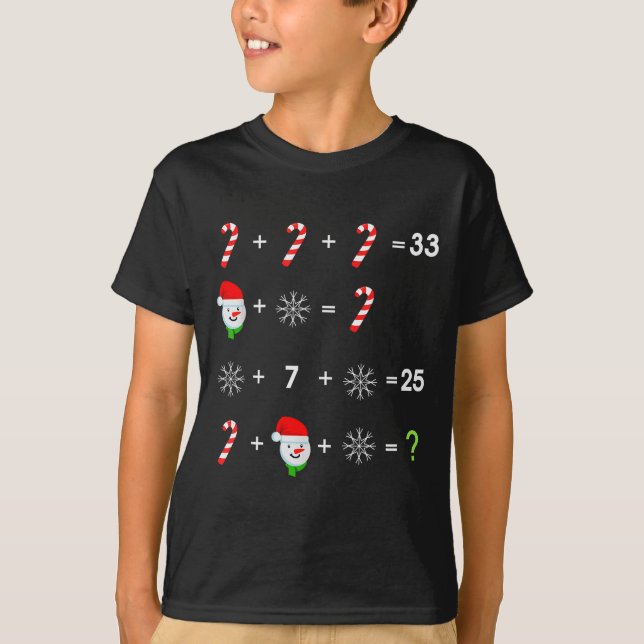 T-shirt Order Of Operations Quiz Funny Math Teacher Christ (Devant)