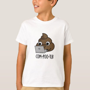 T-shirt Ordi-nael Blague Ordinateur Crotte Drôle