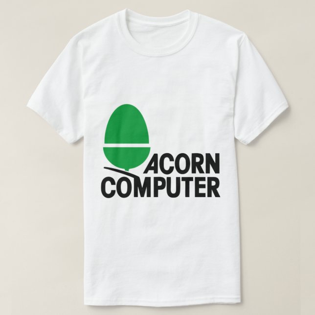 T-shirt Ordinateur Acorn (Design devant)