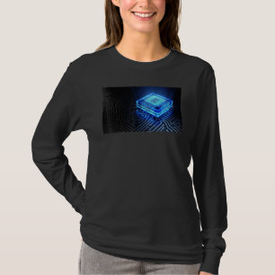 T-shirt Ordinateur Clé Ordinateur Nerd Gamer Cpu Informati