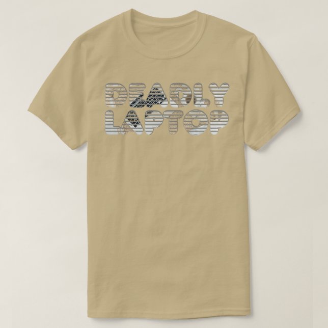 T-shirt Ordinateur portable mort (Design devant)