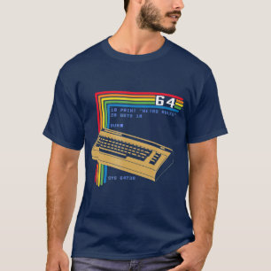 T-shirt Ordinateur rétro C64