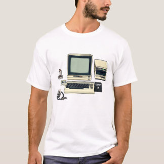 T-shirt Ordinateur rétro Commodore 64 (Légende)