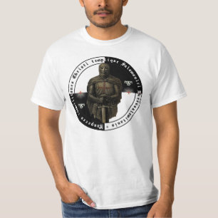 T-shirt Ordo Templari Shirt avec le chevalier debout