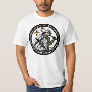 T-shirt Ordre chevalier allemand avec la hache Shirt
