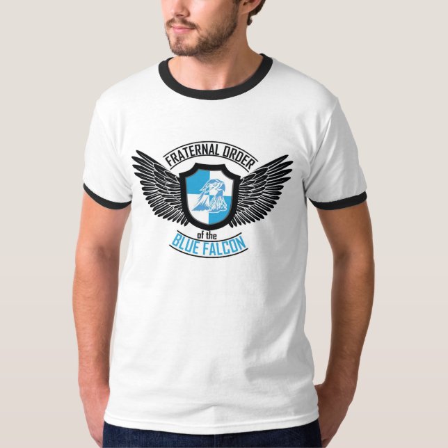 T-SHIRT ORDRE DE FATERNAL DU FAUCON BLEU (Devant)