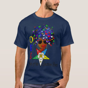 T-shirt Ordre De L'Étoile Orientale OES Diva Fatal Masonic