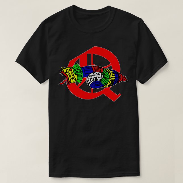 T-shirt Ordre de Quetzalcoatl Q Artisans Shriner Père (Design devant)