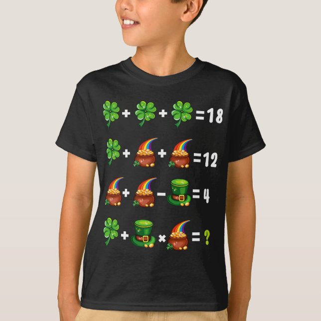 T-shirt Ordre des opérations Quiz Funny Math Enseignant St (Devant)