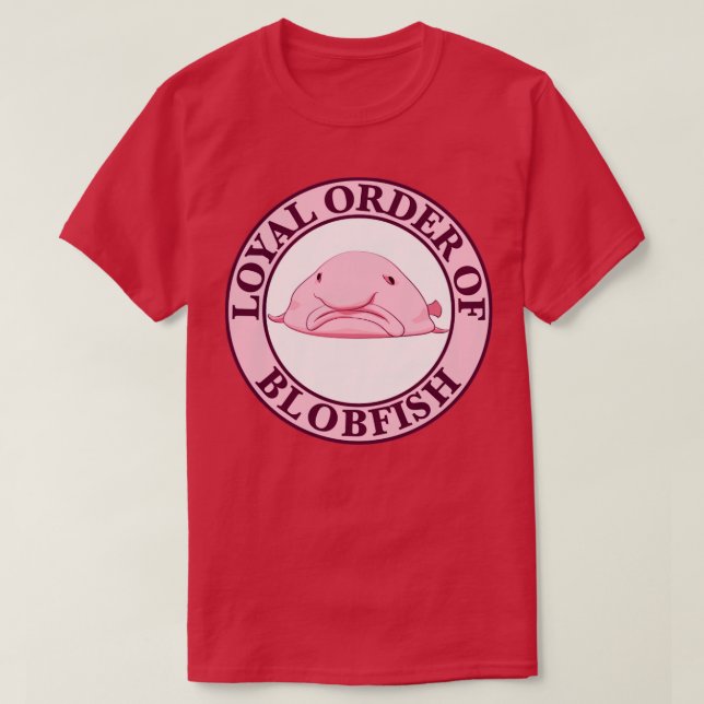 T-shirt Ordre Loyal de Blobfish (Design devant)